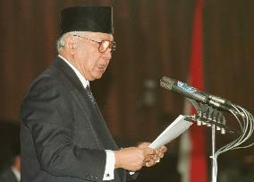 Pres. Suharto sworn in